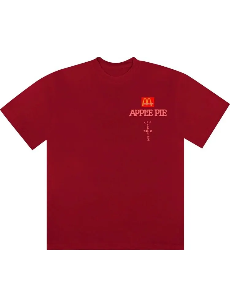 Футболка Cactus Jack by Travis Scott x McDonald's Apple Pie с принтом