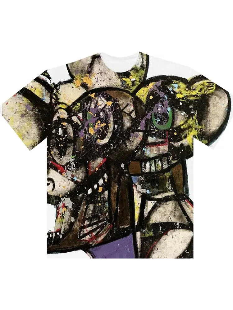 Футболка Cactus Jack by Travis Scott Portrait Of Travis T-Shirt 'White'