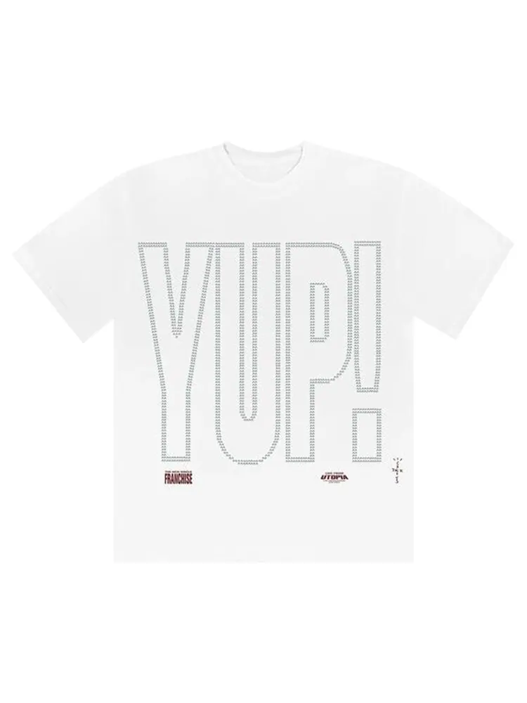 Футболка Cactus Jack by Travis Scott YUP! T-Shirt 'White'