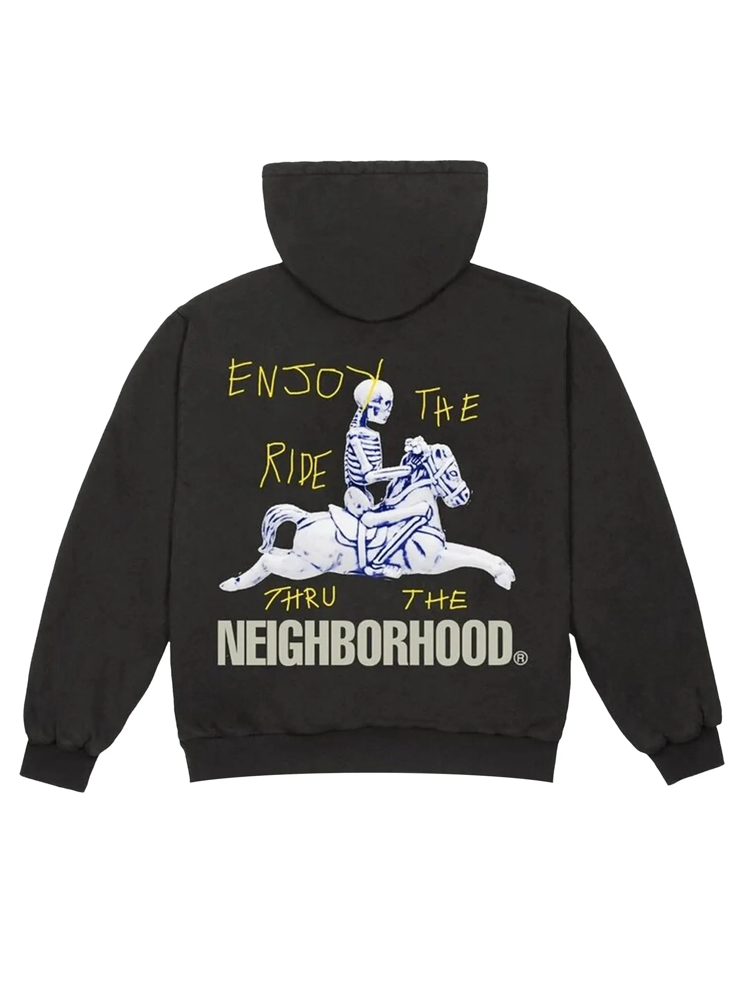 Толстовка Черный Cactus Jack by Travis Scott x Neighborhood Carousel — изображение 2 из 2