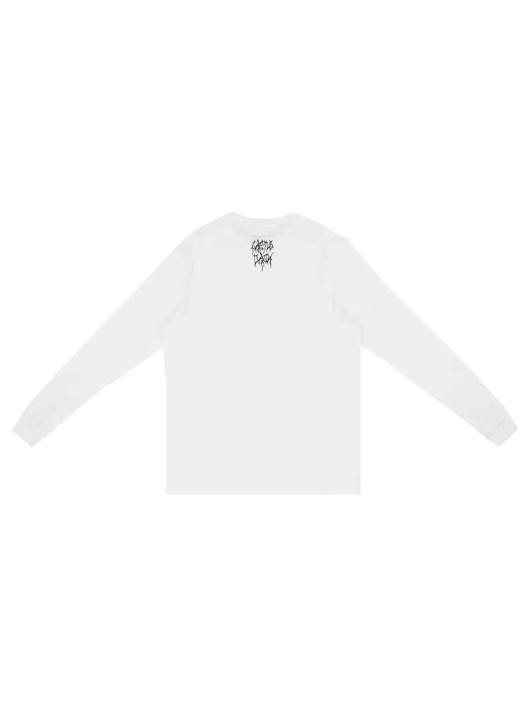 Футболка Cactus Jack by Travis Scott For Nike Long-Sleeve T-Shirt 'White' — изображение 2 из 2, белый
