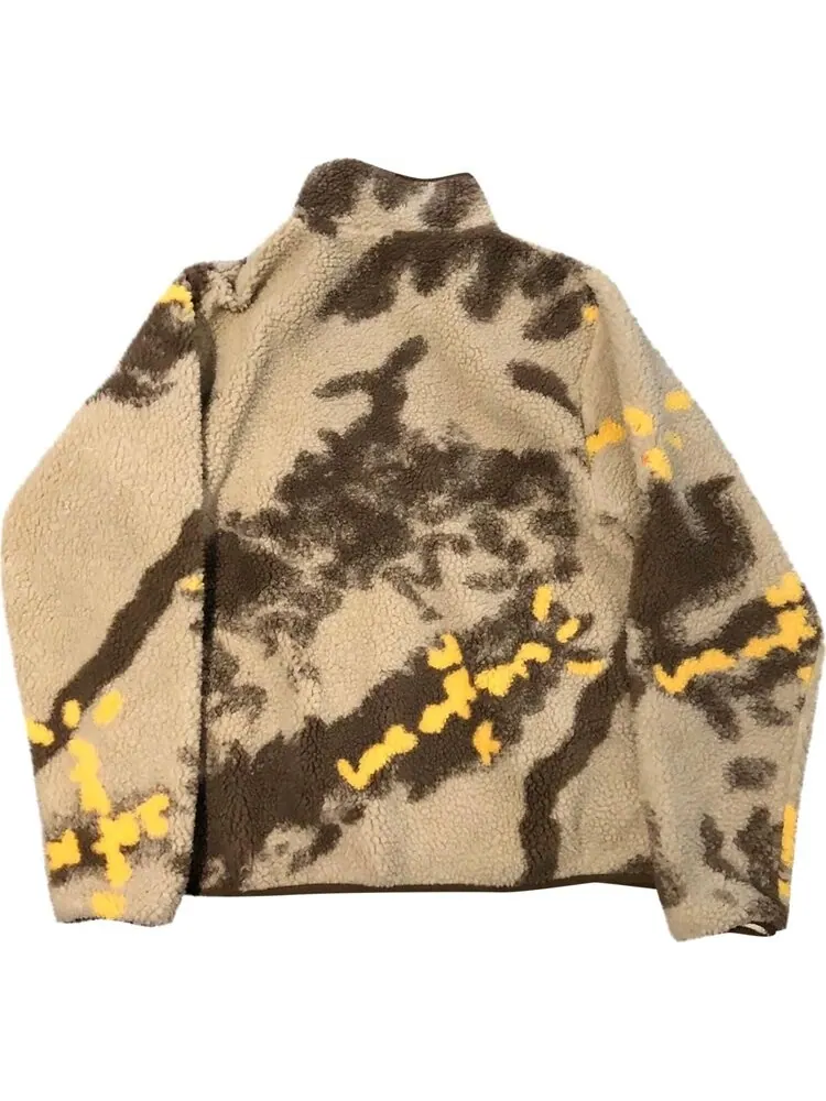 Пуловер Cactus Jack by Travis Scott Half-Zip Sherpa Pullover 'Cream' — изображение 2 из 2, бежевый