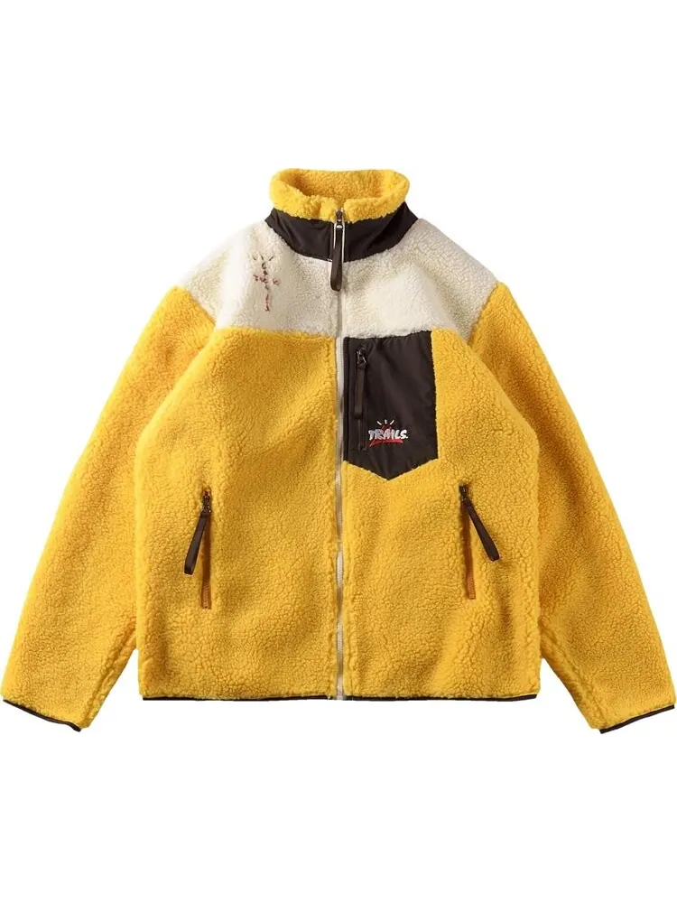 Куртка Cactus Jack by Travis Scott Cactus Trails Tri-Color Full-Zip Sherpa Jacket 'Multicolor'