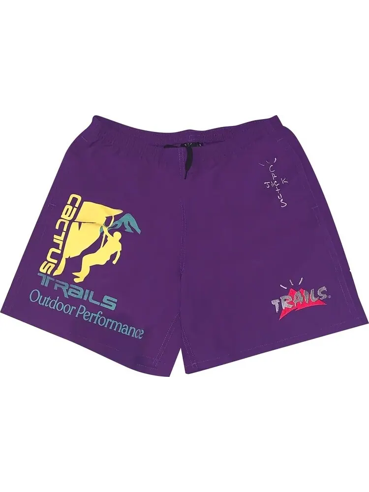 Шорты Cactus Jack by Travis Scott Climb Shorts 'Purple'