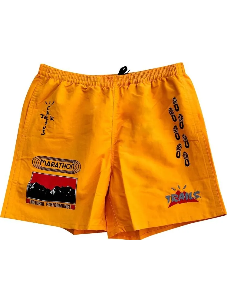 Шорты Cactus Jack by Travis Scott Path Shorts 'Gold'