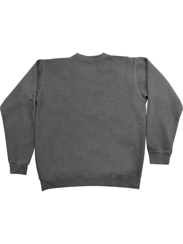 Толстовка Cactus Jack by Travis Scott x PlayStation Classic Crewneck 'Pepper' — изображение 2 из 2, серый
