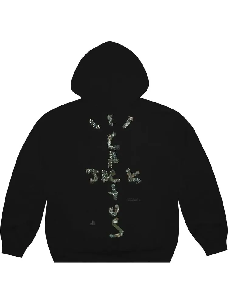 Худи Cactus Jack by Travis Scott Motherboard II Hoodie 'Black' — изображение 2 из 2, черный