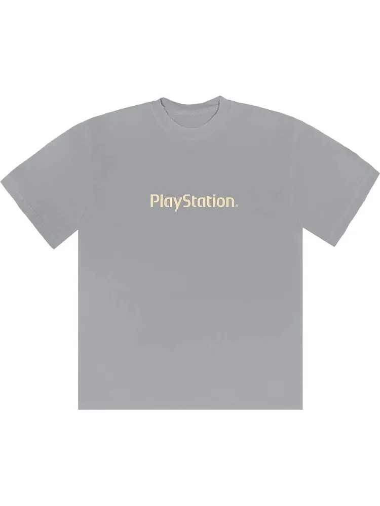 Футболка Cactus Jack by Travis Scott Motherboard Logo III T-Shirt 'Ice Grey'