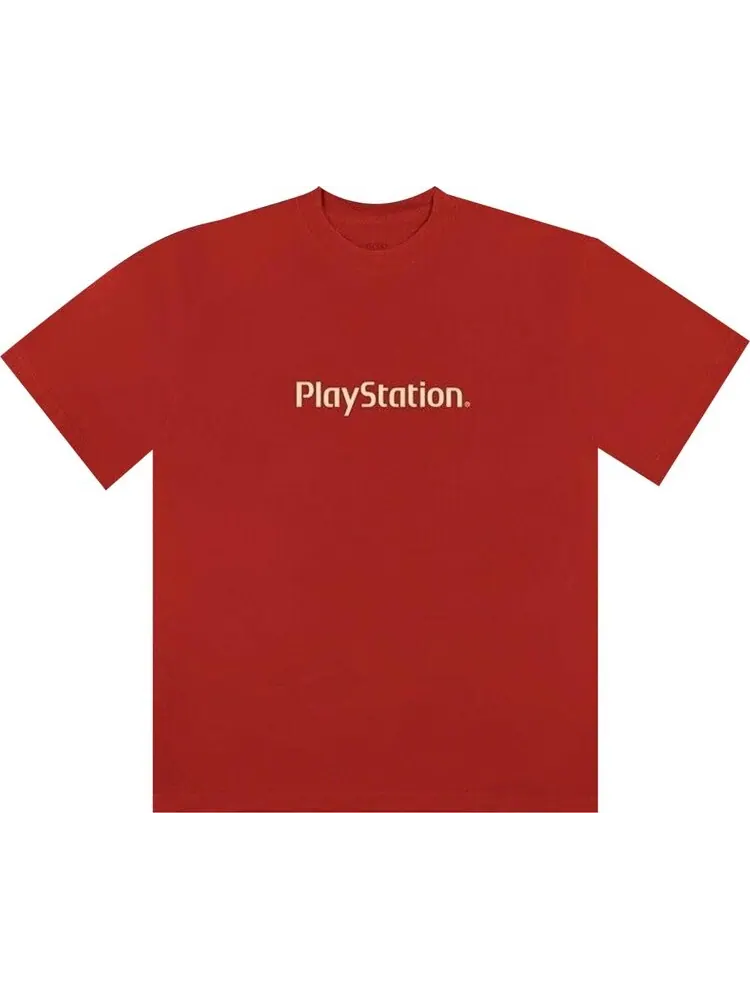 Футболка Cactus Jack by Travis Scott Motherboard Logo IV T-Shirt 'Red'
