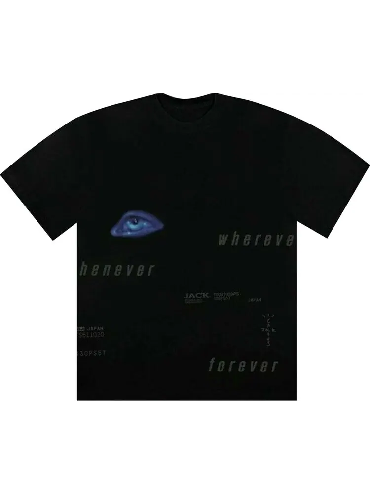 Футболка Cactus Jack by Travis Scott Digital Eye T-Shirt II 'Black'