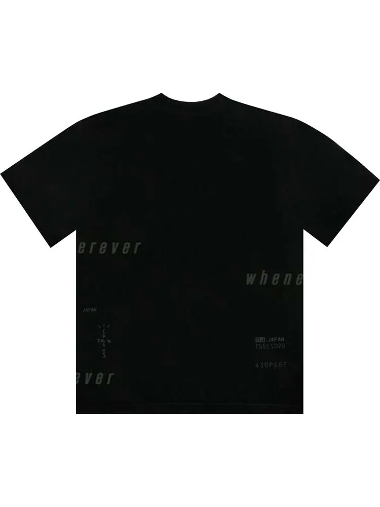 Футболка Cactus Jack by Travis Scott Digital Eye T-Shirt II 'Black' — изображение 2 из 2, черный