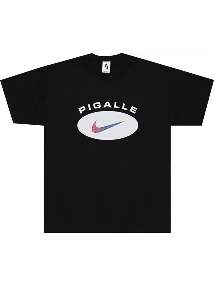 Футболка Nike x Pigalle Tee 'Black/Pure Platinum' — изображение 1 из 2, черный