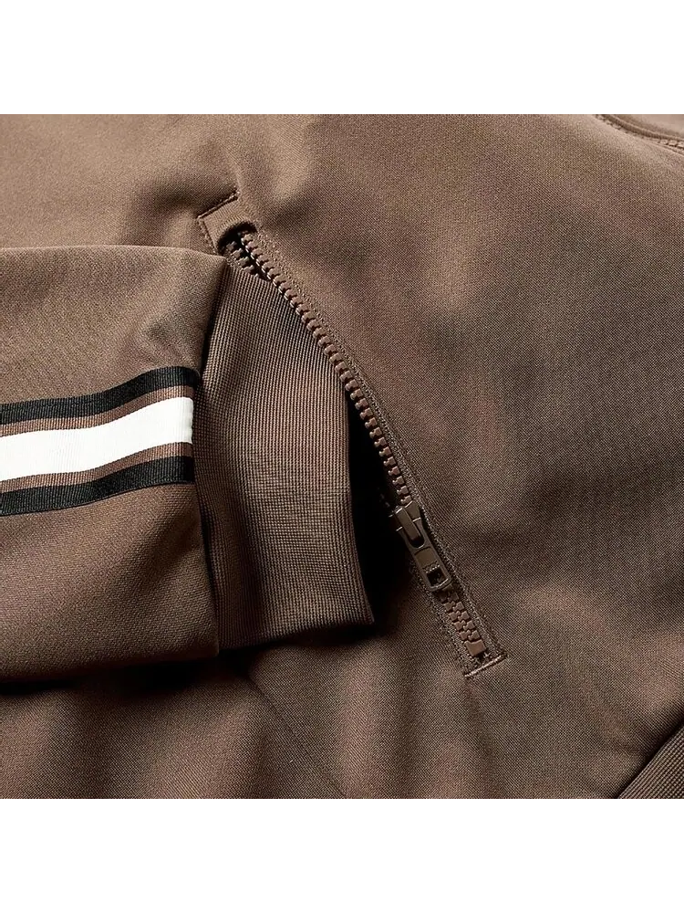 Куртка Cactus Jack by Travis Scott x Air Jordan MJ Track Jacket 'Palomino/Black' — изображение 2 из 3, коричневый