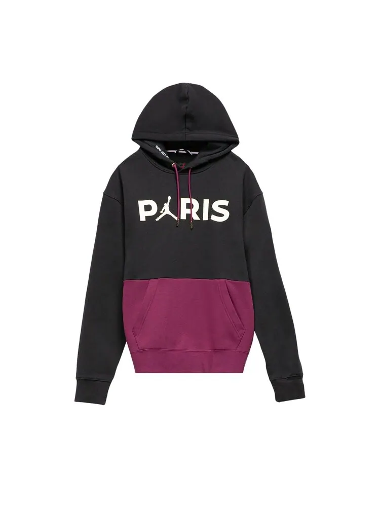 Худи Air Jordan PSG Paris Saint-Germain Fleece Pullover 'Bordeaux' — изображение 1 из 1, мульти