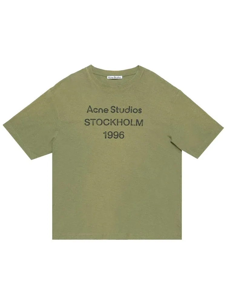 Футболка Acne Studios Logo T-Shirt