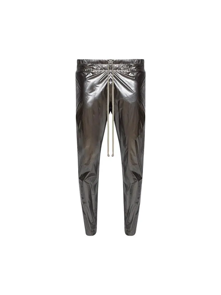 Джоггеры Rick Owens Joggers Silver — серебристый