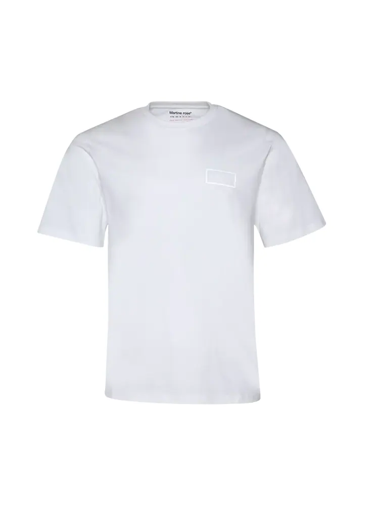Футболка Martine Rose Classic 'White' — изображение 1 из 1, белый