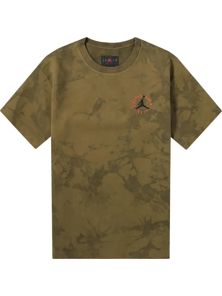 Футболка Cactus Jack by Travis Scott x Air Jordan Short-Sleeve T-Shirt 'Medium Olive'