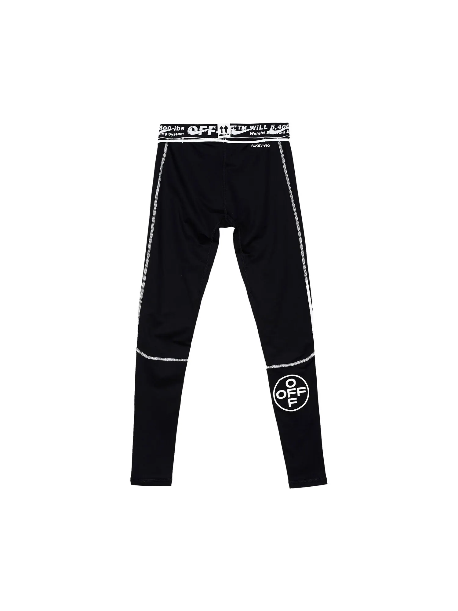 Колготки Nike x Off-White NRG RU Pro — изображение 2 из 2, черный