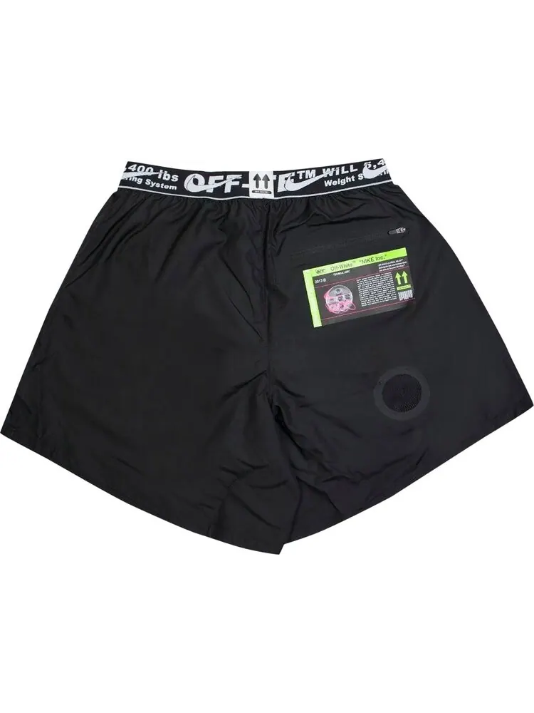 Шорты Nike x Off-White Running Shorts 'Black' — изображение 2 из 2, черный