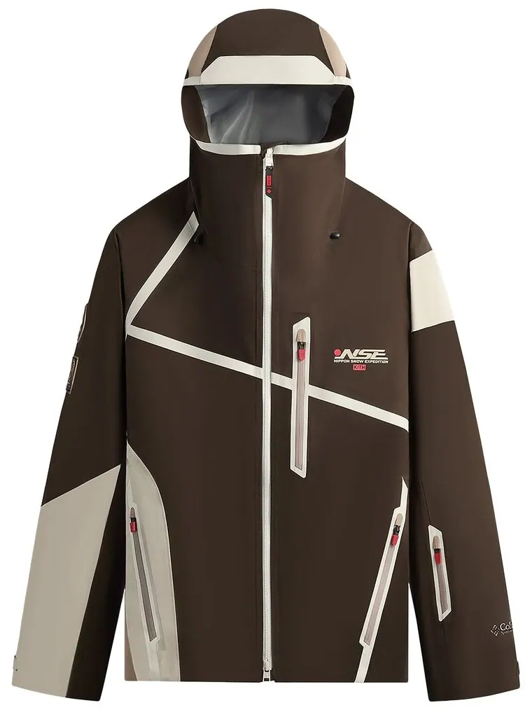 Куртка Kith For Columbia 3L Ski Interchange Jacket — изображение 1 из 2, коричневый
