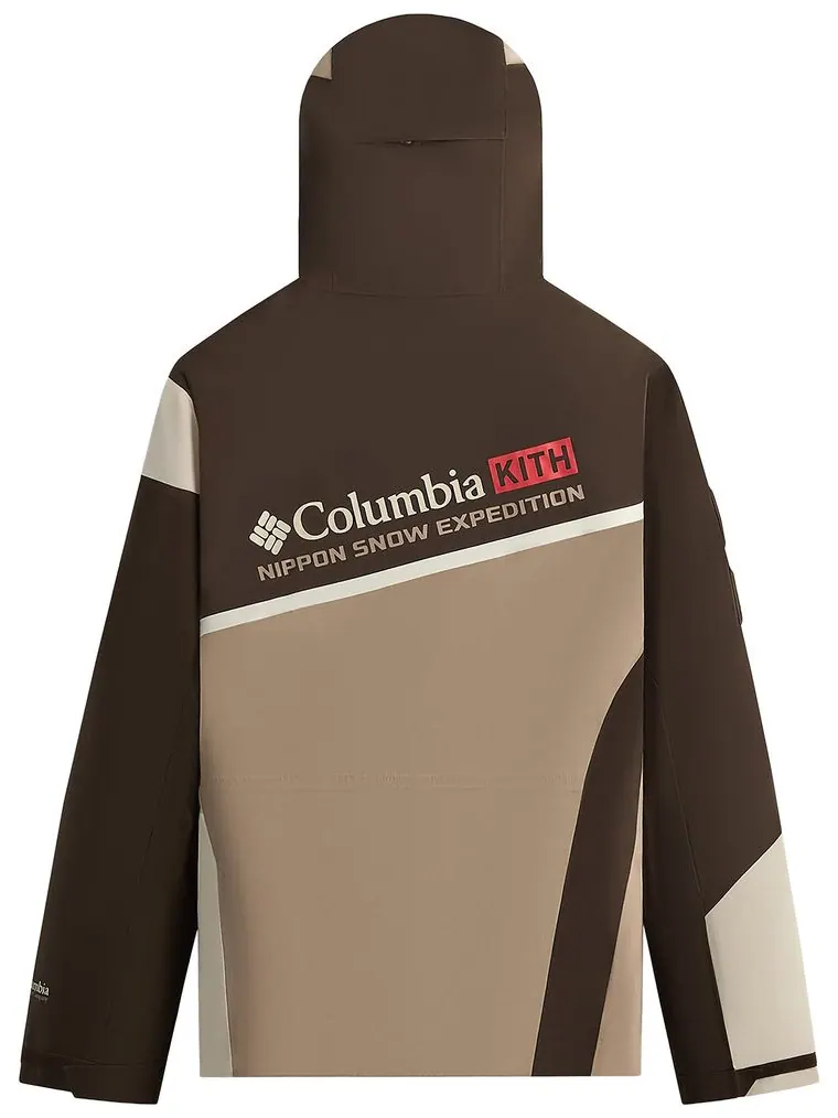 Куртка Kith For Columbia 3L Ski Interchange Jacket — изображение 2 из 2, коричневый