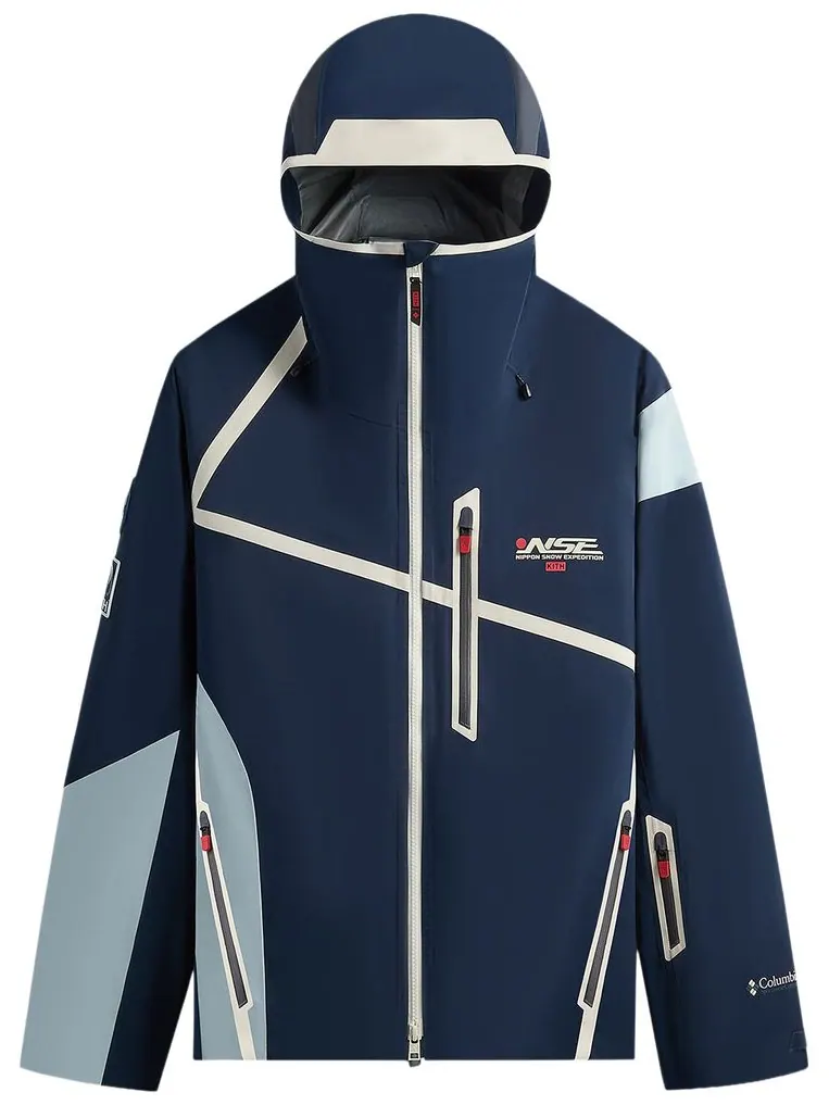 Куртка Kith For Columbia 3L Ski Interchange Jacket — изображение 1 из 2, синий