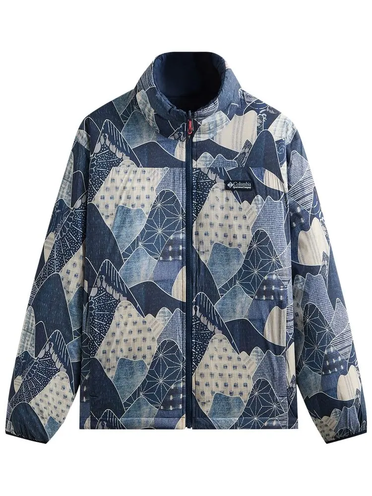 Пуховая куртка Kith For Columbia Down Reversible Puffer — изображение 1 из 2, синий
