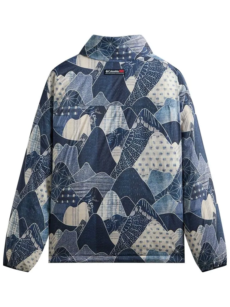 Пуховая куртка Kith For Columbia Down Reversible Puffer — изображение 2 из 2, синий
