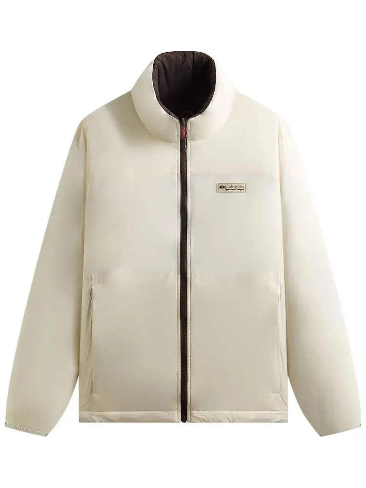 Пуховая куртка Kith For Columbia Down Reversible Puffer — изображение 1 из 2, бежевый