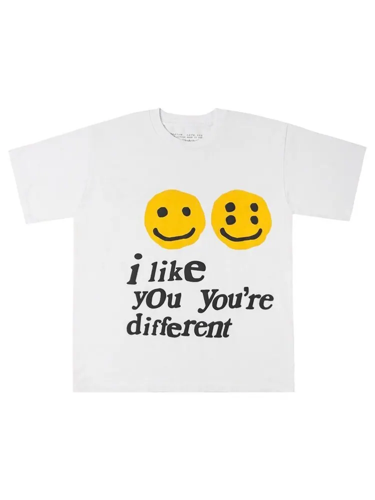 Футболка Cactus Plant Flea Market I Like You You're Different Tee 'White'