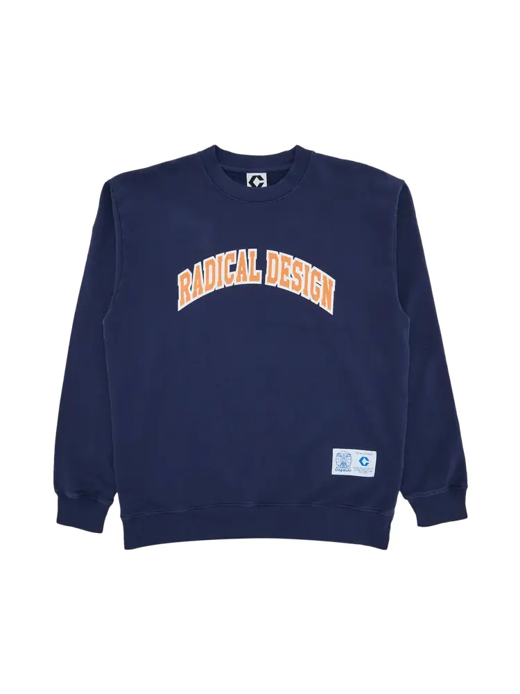 Толстовка Capsule Radical Design Crewneck — синий