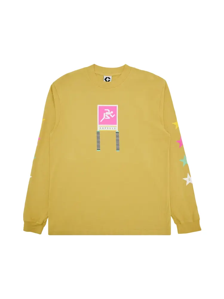 Лонгслив Capsule Olympic Team Long-Sleeve — бежевый