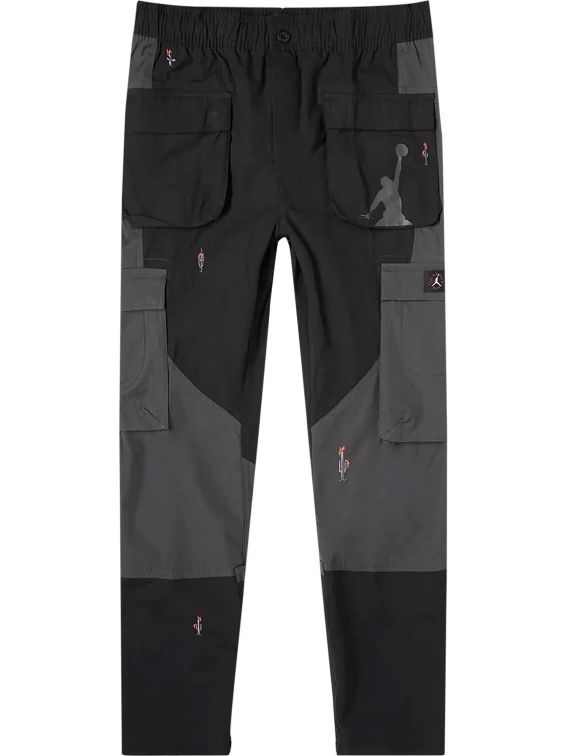 Брюки Cactus Jack by Travis Scott x Air Jordan Cargo Pant 'Black/Smoke Grey'