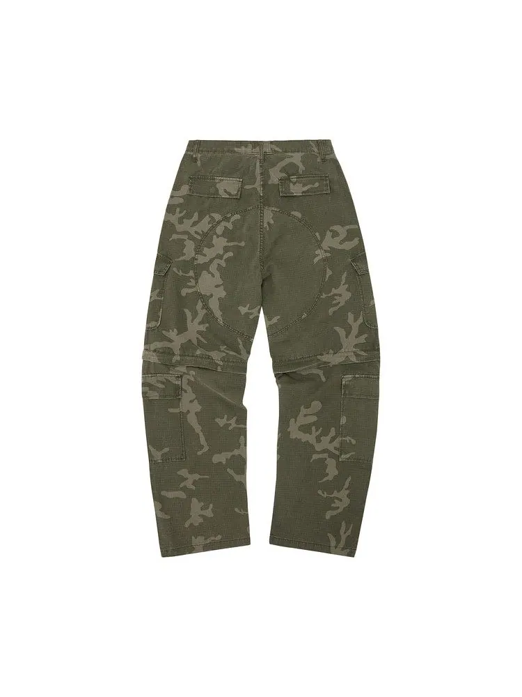 Брюки Corteiz Guerillaz Convertible Pant — изображение 2 из 2, зеленый