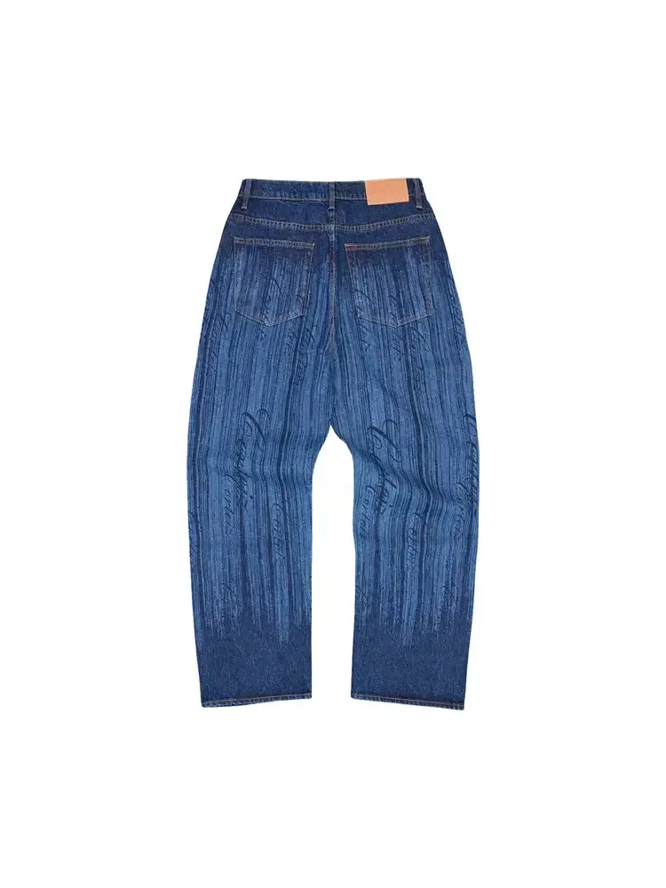 Джинсы Corteiz Strike Baggy Jeans — изображение 2 из 2, синий