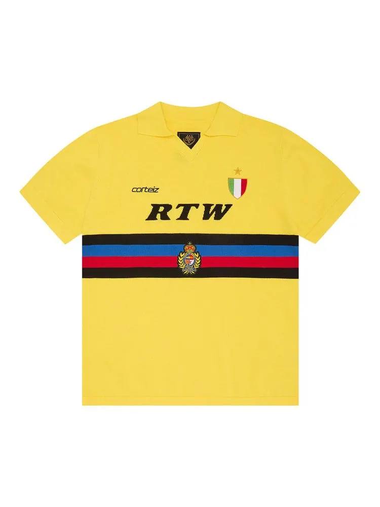 Джерси Corteiz Serie A Knit Jersey — изображение 1 из 2, желтый
