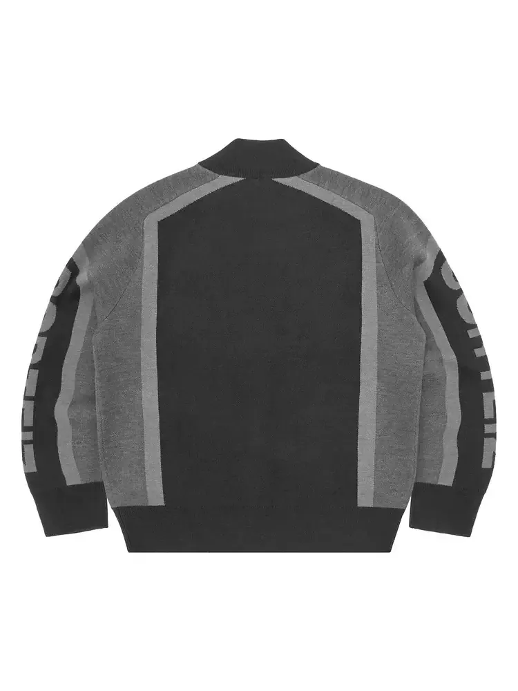 Куртка на молнии Corteiz Precision Knit — изображение 2 из 2, черный
