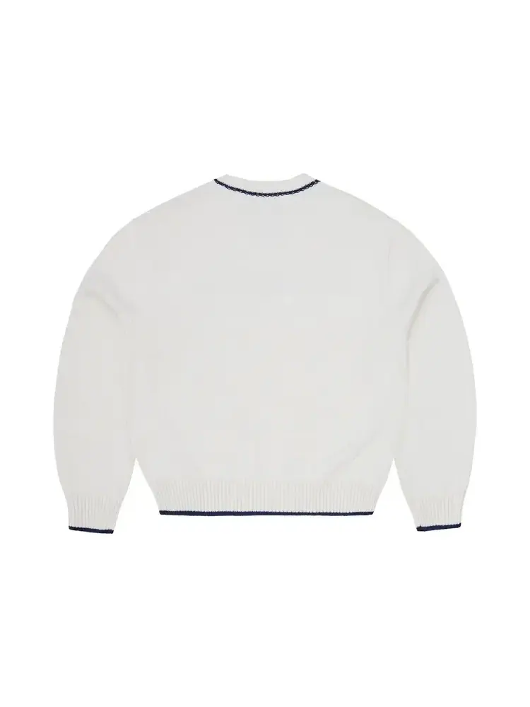 Джемпер Corteiz Rslm Knit Crewneck — изображение 2 из 2, бежевый