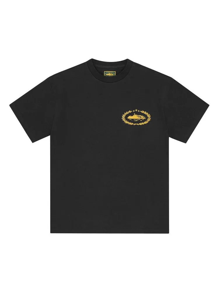 Футболка Corteiz Royale Heavyweight Tee — изображение 1 из 2, черный/желтый