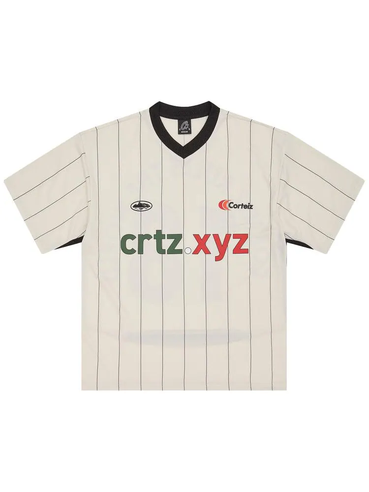 Джерси Corteiz Website Football Jersey — изображение 1 из 2, бежевый