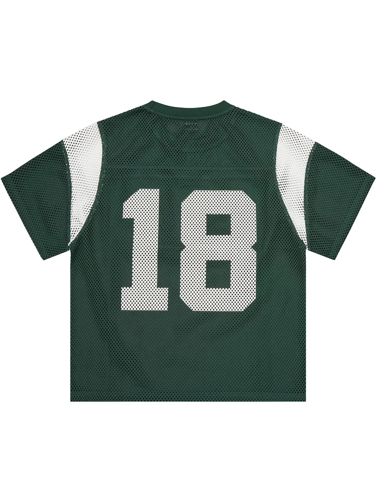 Футболка Corteiz с открытой сетчатой вставкой — изображение 2 из 2, зеленый