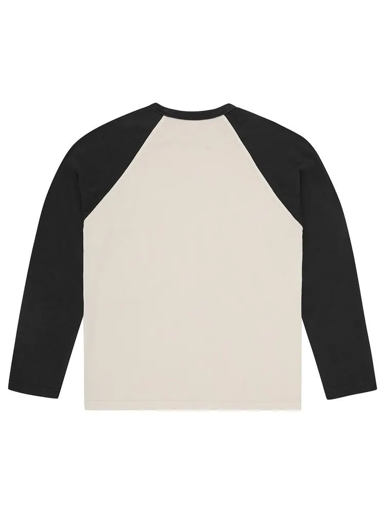 Лонгслив Corteiz Number 1 Raglan Long-Sleeve — изображение 2 из 2, черный