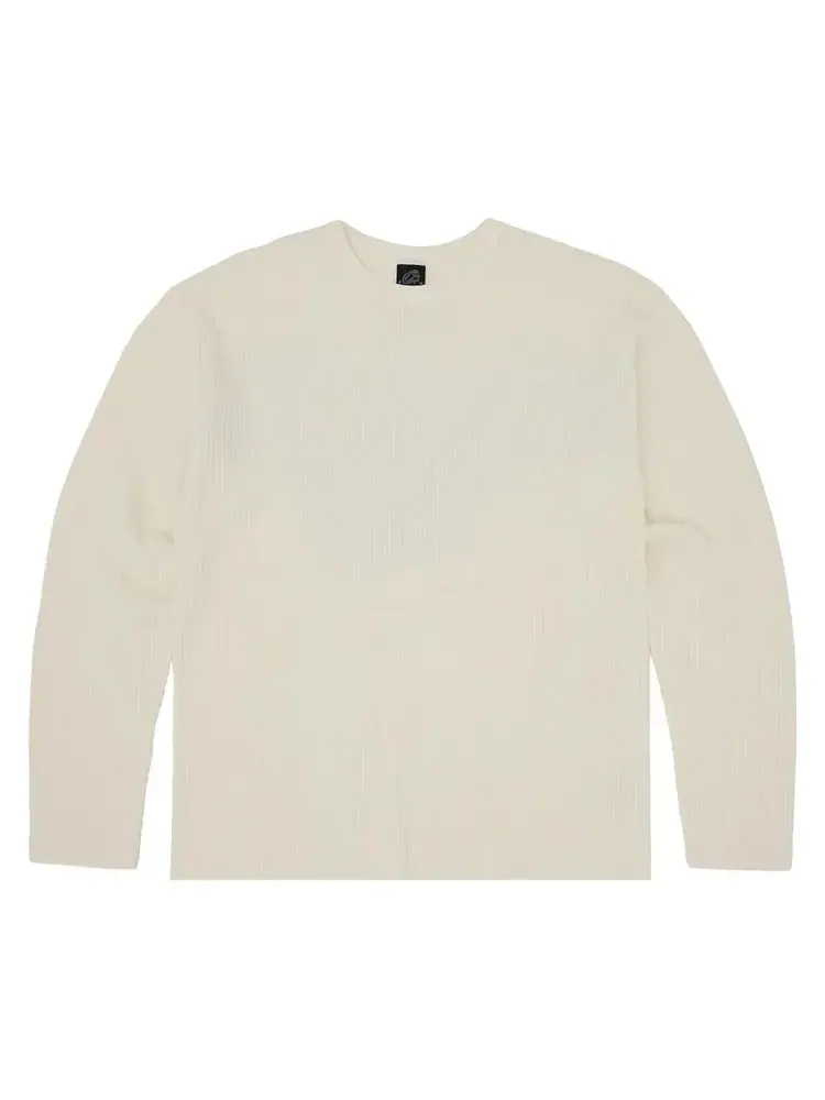 Термос Corteiz Rslm Eagle Waffle Thermal 'Cream' — изображение 1 из 2, бежевый