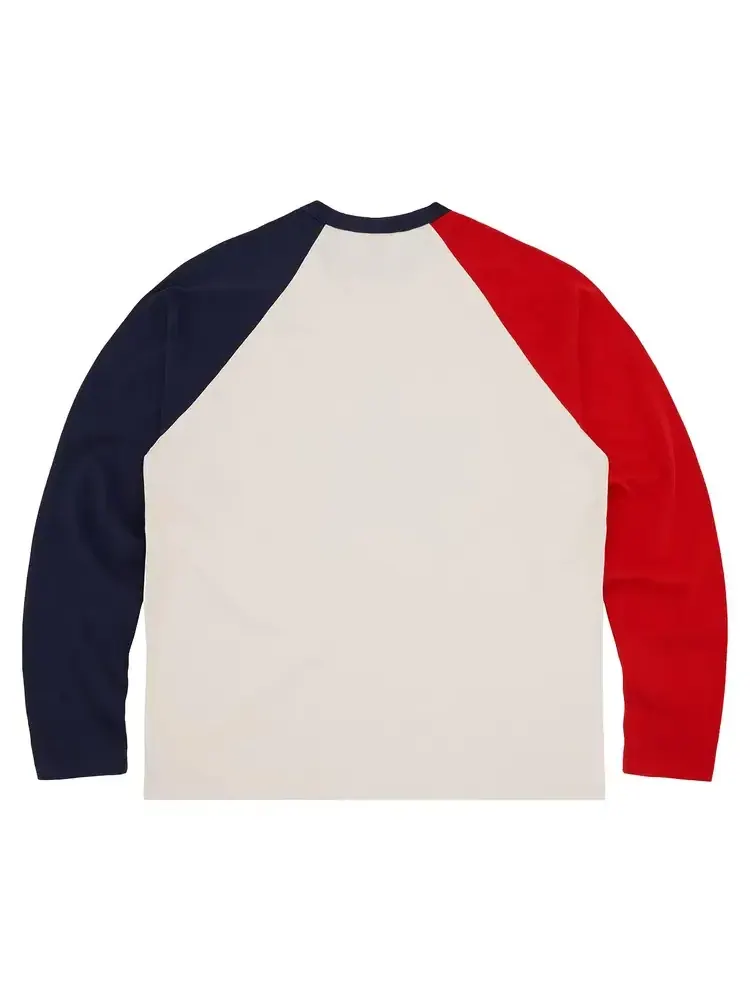 Футболка с длинным рукавом Corteiz Rtw Star Raglan — изображение 2 из 2, красный