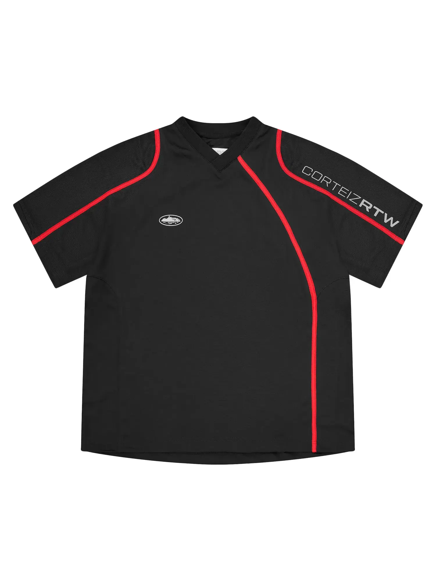 Футболка Corteiz Touring Jersey — изображение 1 из 2, черный