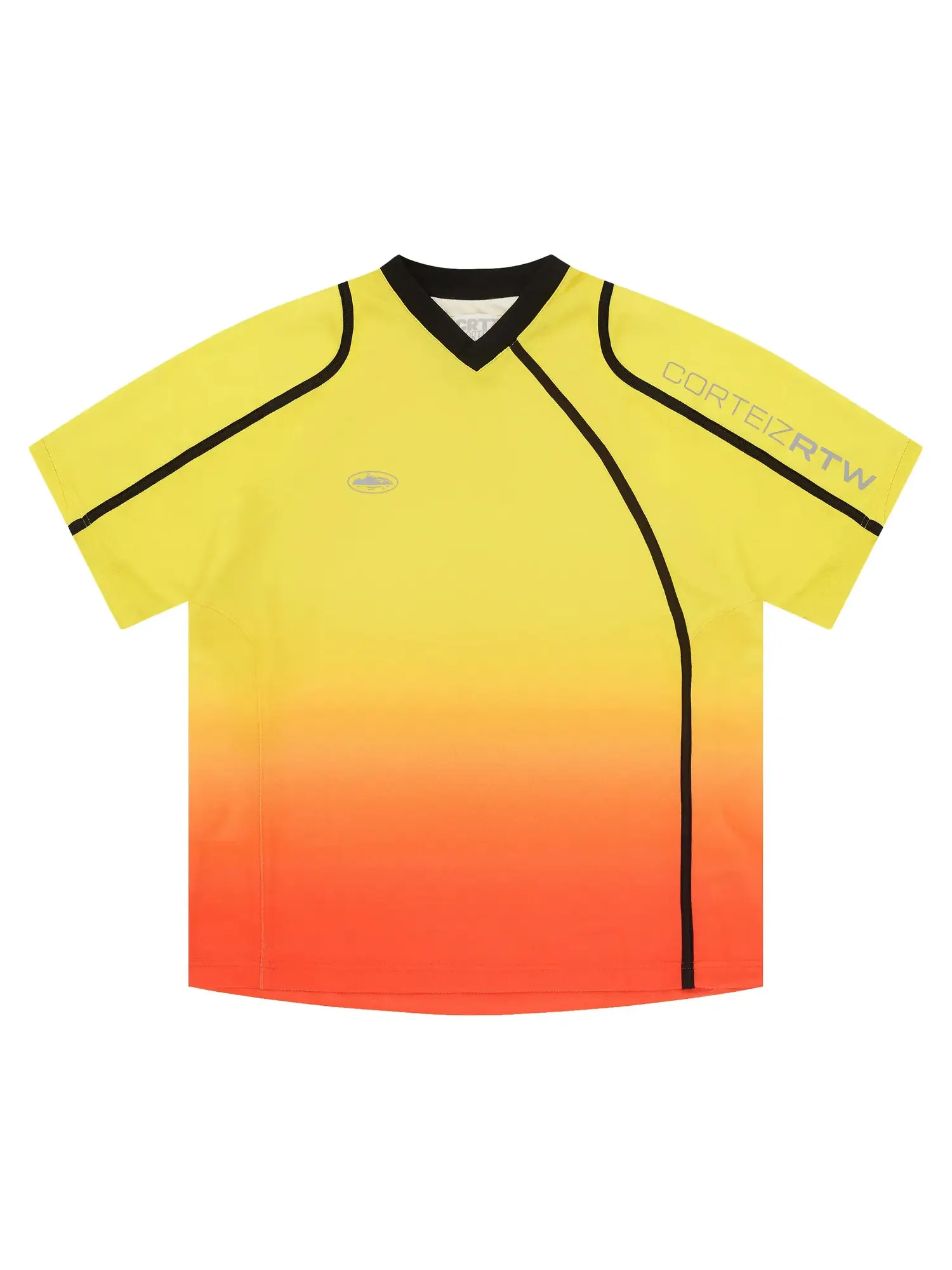 Футболка Corteiz Touring Jersey — изображение 1 из 2, оранжевый