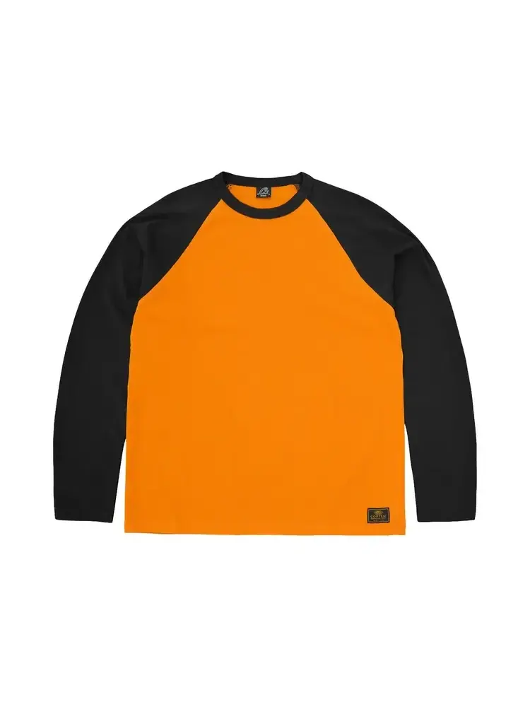 Футболка с длинными рукавами Corteiz Stencil Raglan — изображение 1 из 2, оранжевый