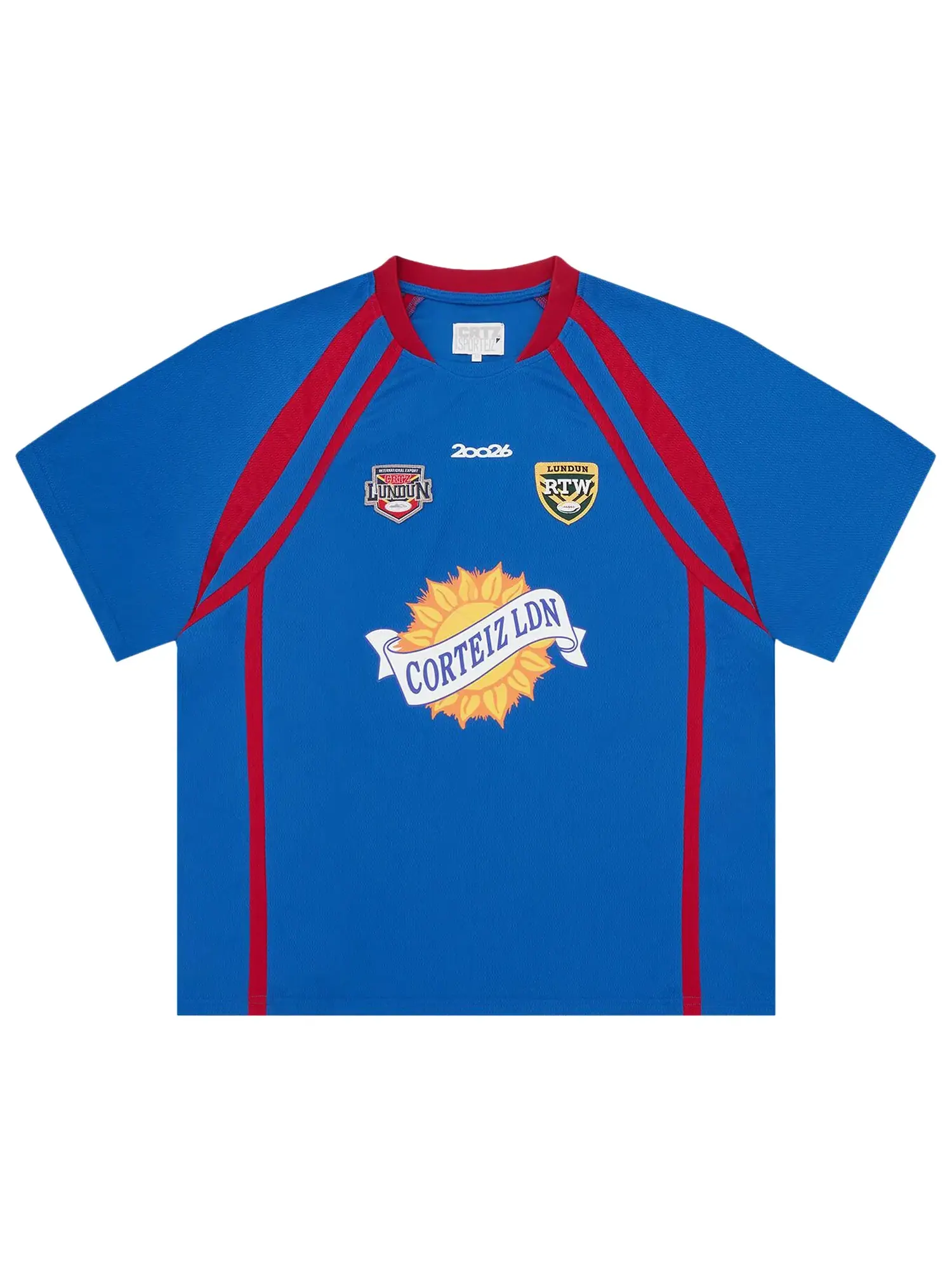 Футболка Corteiz Rugby League — изображение 1 из 2, синий