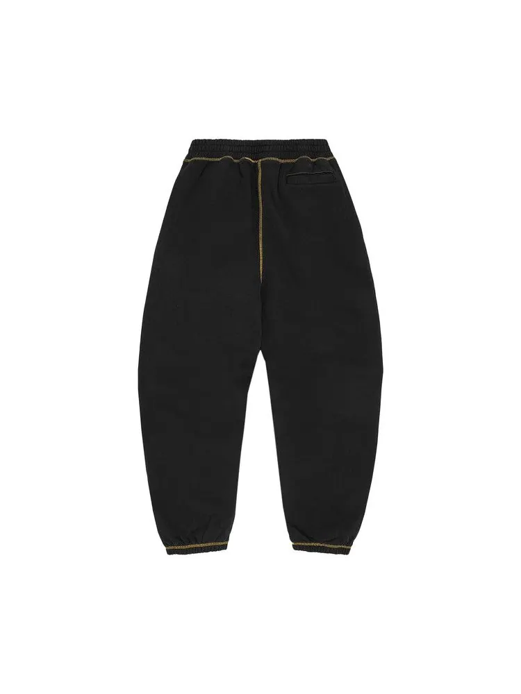 Спортивные брюки Corteiz Alcatraz Contrast Sweatpant — изображение 2 из 2, черный/желтый